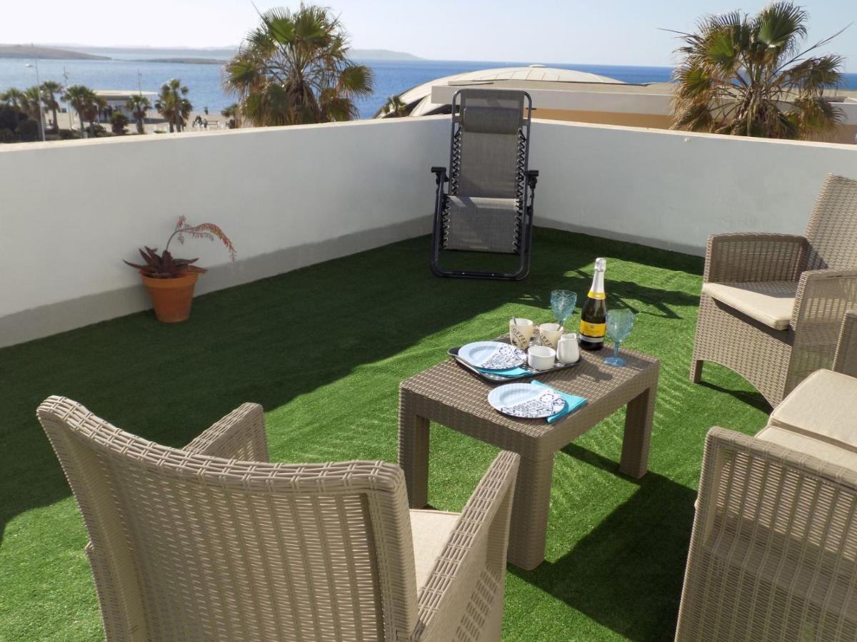 Sunshine Holiday Apartment 8 With Spectacular Seaviews St. Paul's Bay Exteriér fotografie